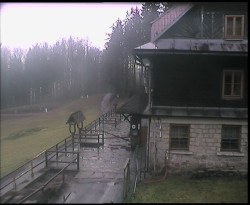 Terasa horského hotelu