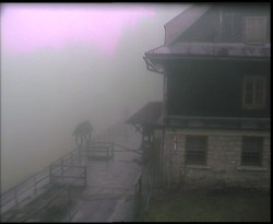 Terasa horského hotelu