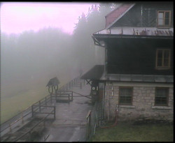 Terasa horského hotelu