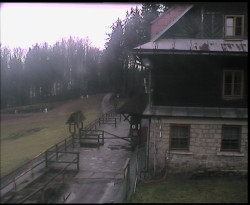 Terasa horského hotelu