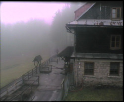 Terasa horského hotelu