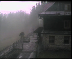 Terasa horského hotelu