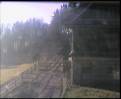 Terasa horského hotelu