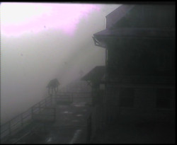 Terasa horského hotelu