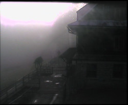 Terasa horského hotelu