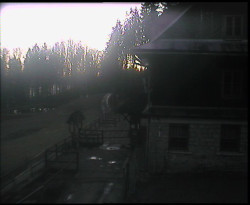 Terasa horského hotelu