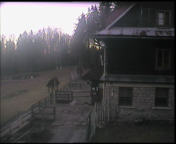 Terasa horského hotelu