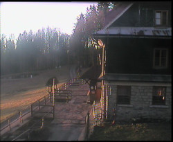 Terasa horského hotelu