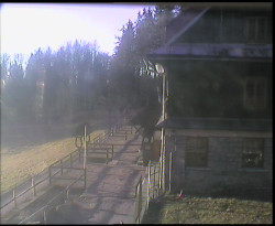 Terasa horského hotelu