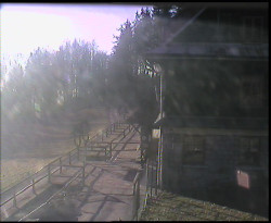 Terasa horského hotelu