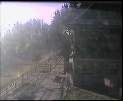 Terasa horského hotelu