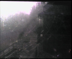 Terasa horského hotelu