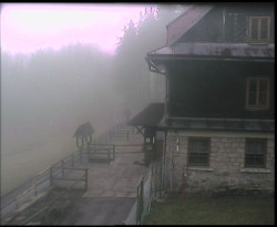 Terasa horského hotelu