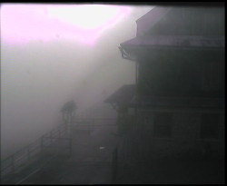 Terasa horského hotelu