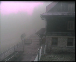 Terasa horského hotelu