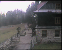 Terasa horského hotelu