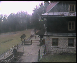Terasa horského hotelu
