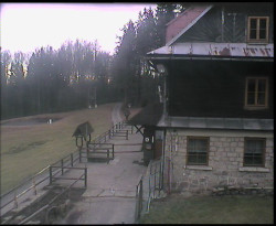 Terasa horského hotelu