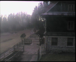 Terasa horského hotelu