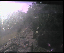 Terasa horského hotelu