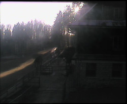 Terasa horského hotelu