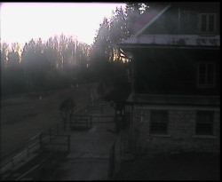 Terasa horského hotelu