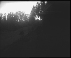 Terasa horského hotelu