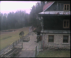 Terasa horského hotelu