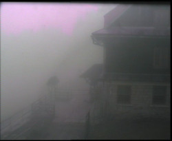 Terasa horského hotelu