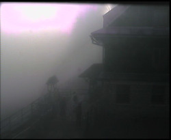 Terasa horského hotelu