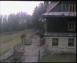 Terasa horského hotelu