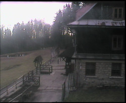 Terasa horského hotelu