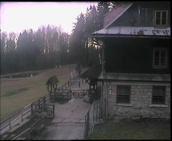 Terasa horského hotelu