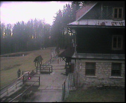 Terasa horského hotelu