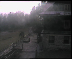 Terasa horského hotelu