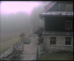 Terasa horského hotelu