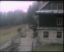 Terasa horského hotelu