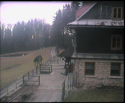 Terasa horského hotelu
