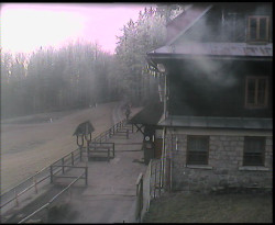 Terasa horského hotelu