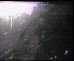 Terasa horského hotelu