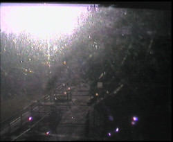 Terasa horského hotelu