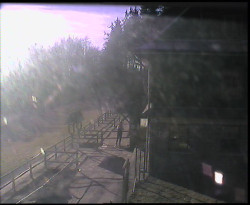 Terasa horského hotelu