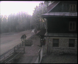 Terasa horského hotelu