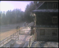 Terasa horského hotelu