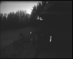 Terasa horského hotelu