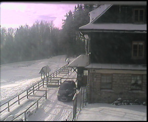 SkiAreál - Horský hotel Vsacký Cáb - Terasa horského hotelu - 7.1.2026 v 10:00 SkiAreál - Horský hotel Vsacký Cáb - Terasa horského hotelu - 7.1.2026 v 10:00