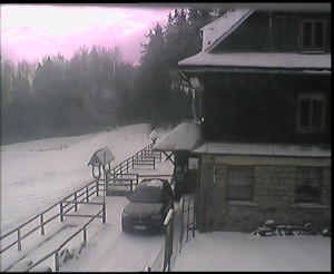 SkiAreál - Horský hotel Vsacký Cáb - Terasa horského hotelu - 7.1.2026 v 12:15 SkiAreál - Horský hotel Vsacký Cáb - Terasa horského hotelu - 7.1.2026 v 12:15