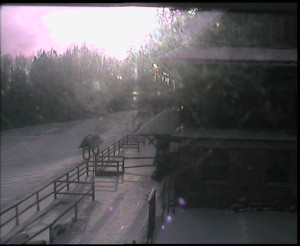 SkiAreál - Horský hotel Vsacký Cáb - Terasa horského hotelu - 7.1.2026 v 13:30 SkiAreál - Horský hotel Vsacký Cáb - Terasa horského hotelu - 7.1.2026 v 13:30