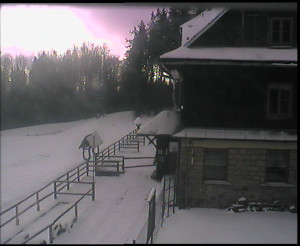 SkiAreál - Horský hotel Vsacký Cáb - Terasa horského hotelu - 7.1.2026 v 14:00 SkiAreál - Horský hotel Vsacký Cáb - Terasa horského hotelu - 7.1.2026 v 14:00