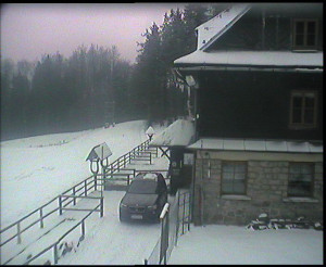 SkiAreál - Horský hotel Vsacký Cáb - Terasa horského hotelu - 7.1.2026 v 16:15 SkiAreál - Horský hotel Vsacký Cáb - Terasa horského hotelu - 7.1.2026 v 16:15